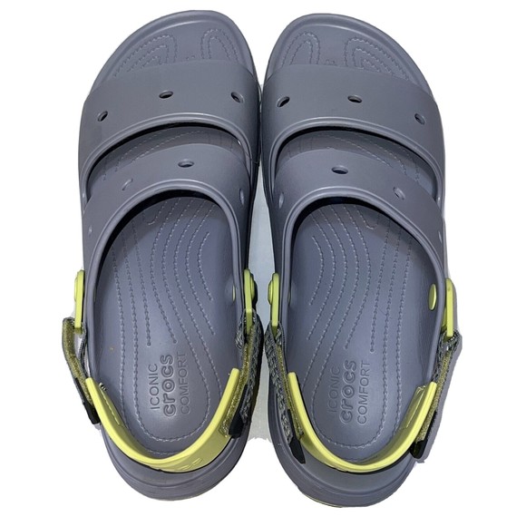 Crocs Classic All Terrain Open Toe Sandal Hook Loop 207711-1FH Men\'s 15 main image 12